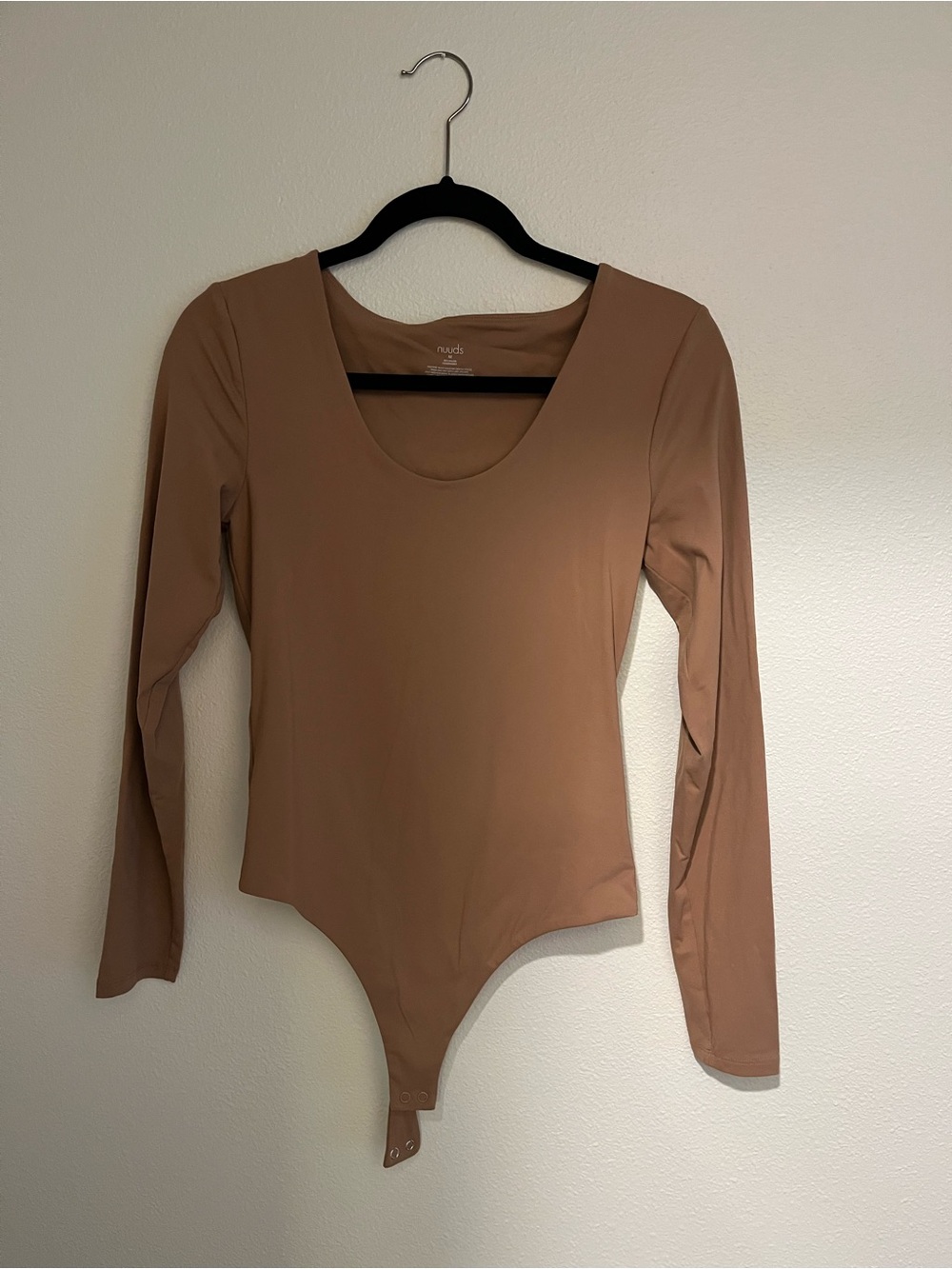 Nuuds women’s tan bodysuit